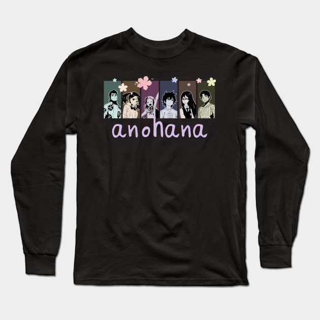 Anohana Long Sleeve T-Shirt by SirTeealot